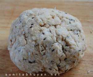 Coconut and cumin cookies