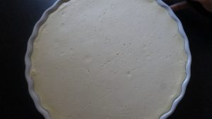 Vanilla cheesecake