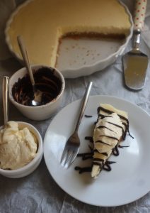 Vanilla cheesecake